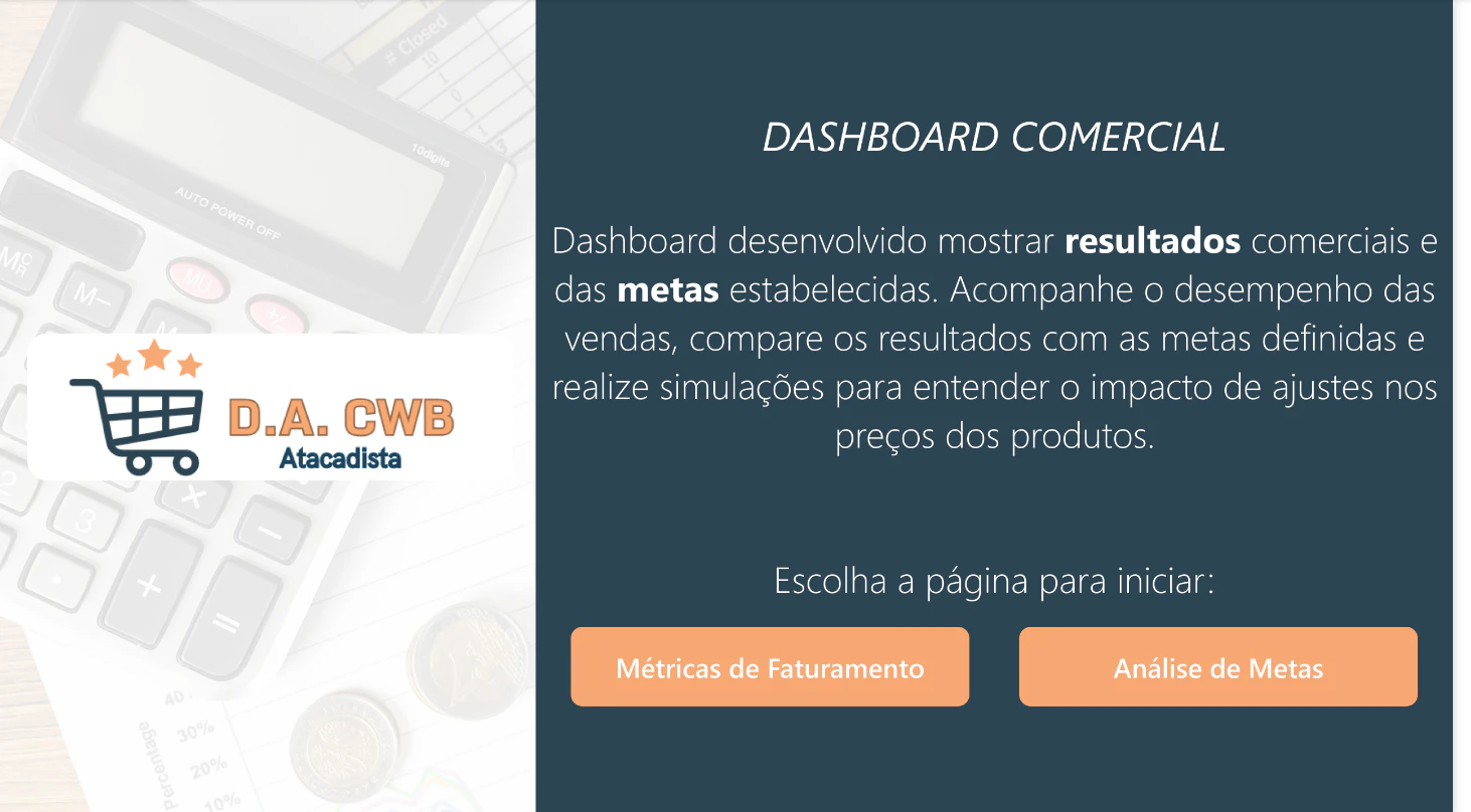 Business Case Análise Comercial com Simulador de Metas