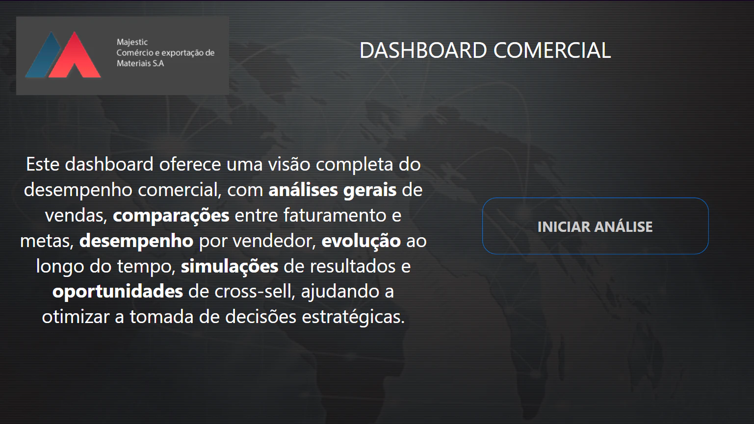 Dashboard Comercial: Análise Completa de Vendas e Desempenho