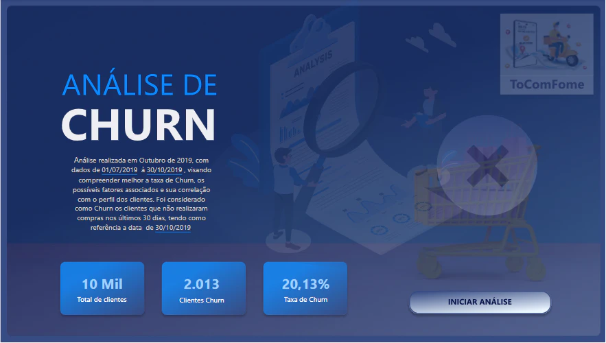 Análise de Churn em um app de delivery