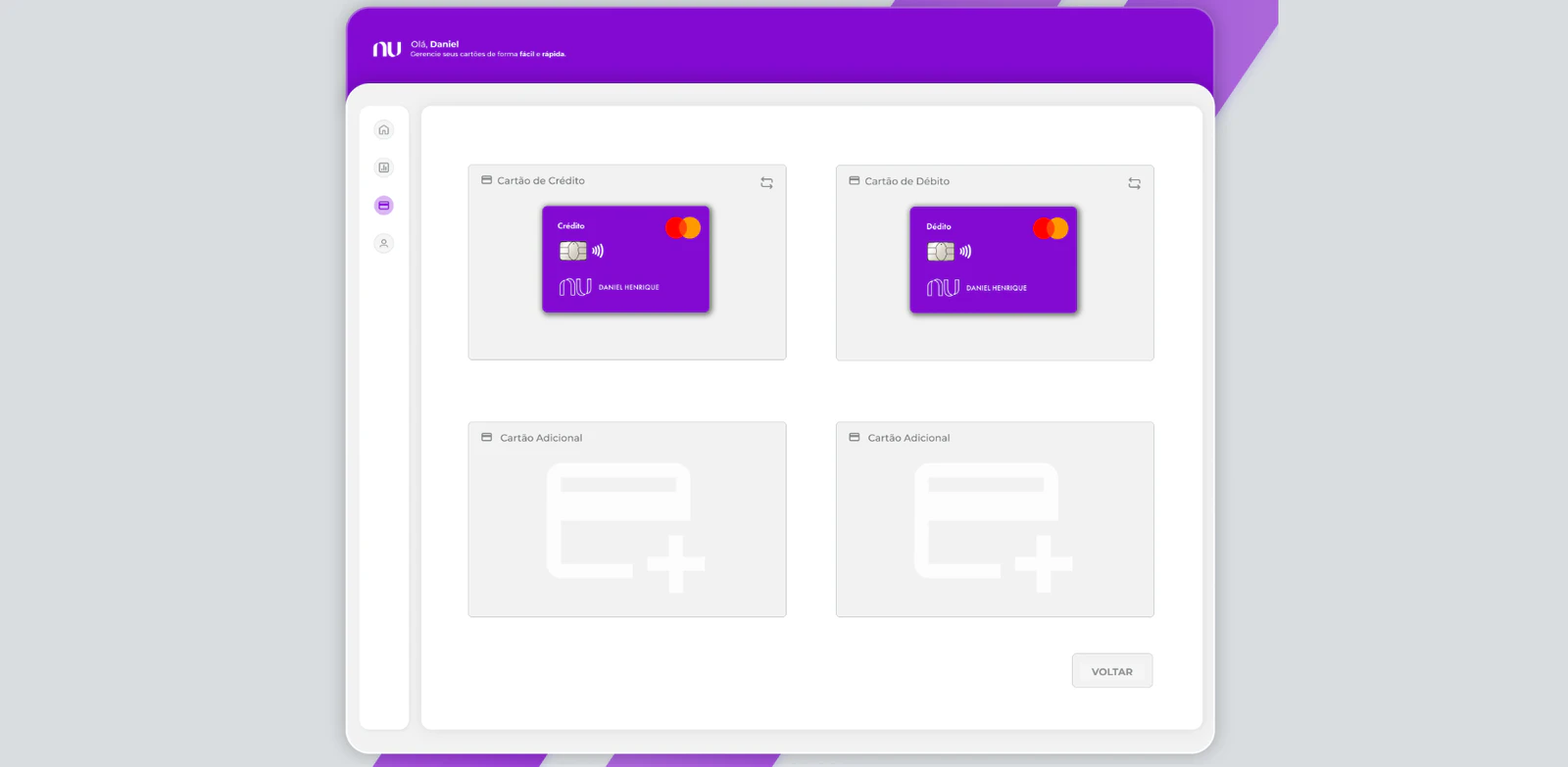 Dashoard Nubank