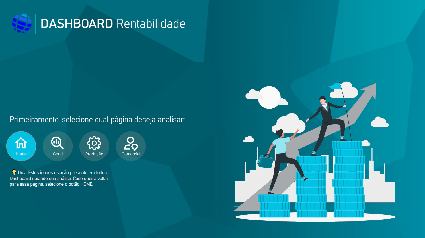 Dashboard Rentabilidade