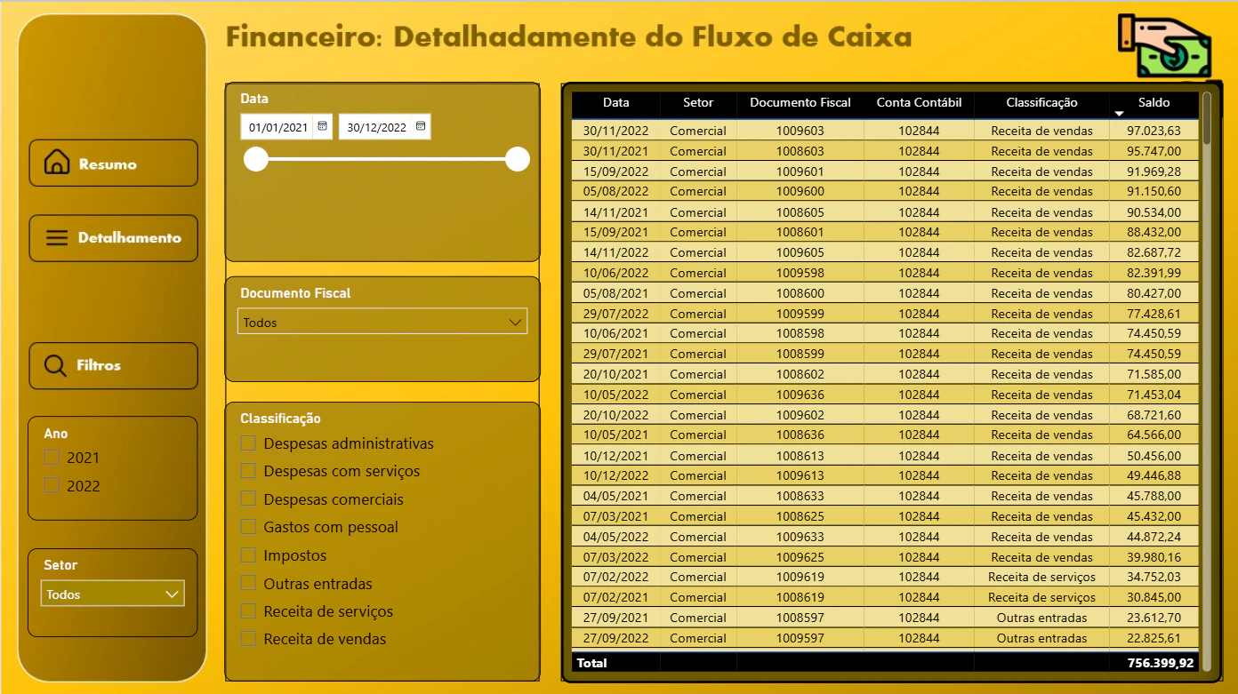Fluxo de Caixa
