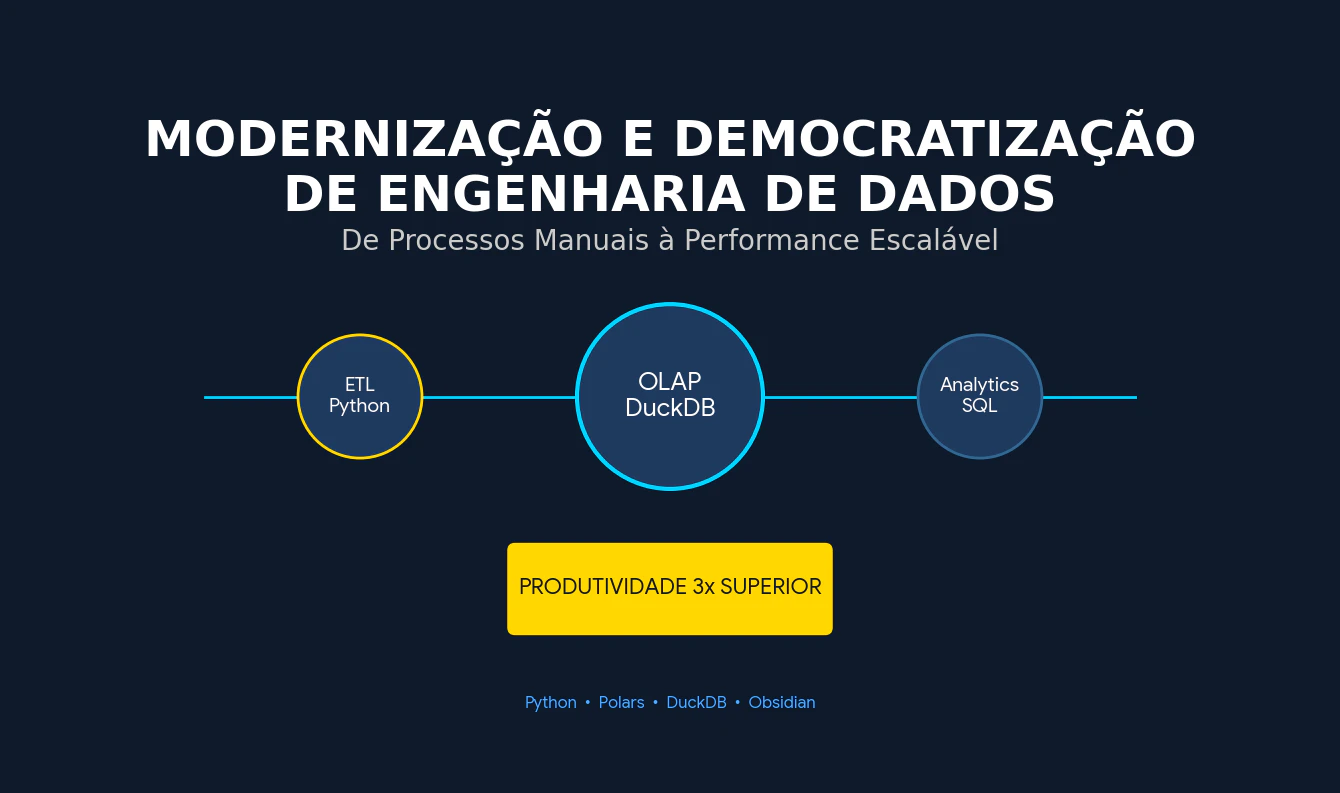 Modernização e Democratização de Engenharia de Dados